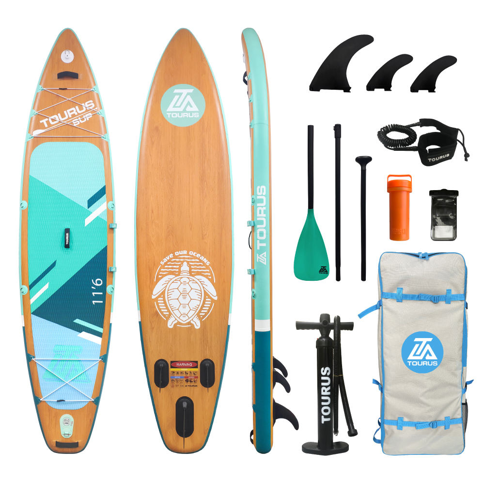 Inflatable Paddle Board SUP Woody - Maui Kayak Shop